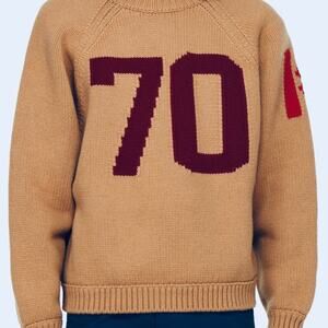 KENZO: Men's Wool Intarsia Knit Sweater - Size XS